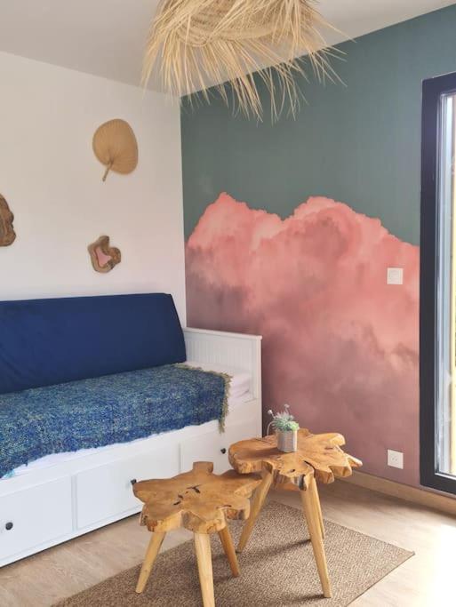 Superbe Studio A 8Mn En Voiture De La Plage Linxe Luaran gambar